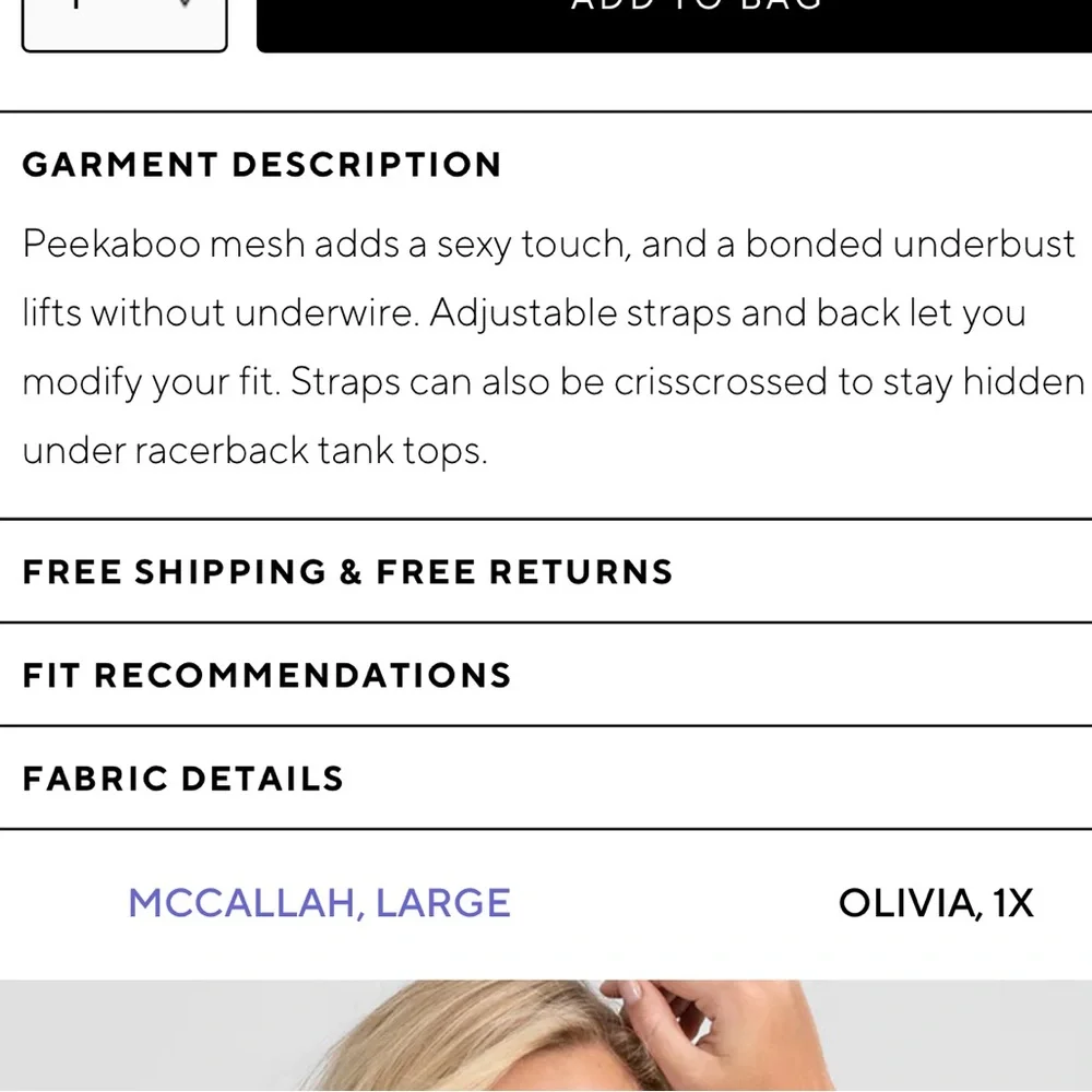 honeylove crossover wireless bra in sand